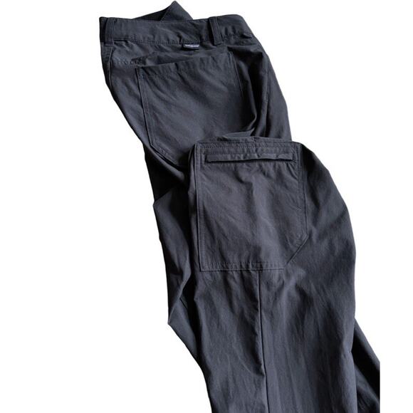 Patagonia Hiking Pants Nylon Size 8 Pockets Black STY55650FA22 Gorpcore Zip Leg - Picture 9 of 14